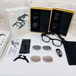 Lunettes Intelligentes GBE G1 Électroniques Double Caméra Traduction IA en Temps Réel Vidéo HD 1080P Assistant <span class=keywords><strong>Vocal</strong></span> Voyage Affaires Magnétique - Product Image 6
