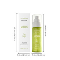 Sérum Coréen Anti-rides Hydratant en Gel avec Extrait de Cactus pour le Soulagement des Pores, Éclaircissant et Blanchissant, Sérum Visage