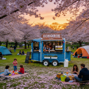 Tourist Attraction Special Food <b>Trailer</b> All-terrain Mobile Snack and Drink Cart - Product Image 1