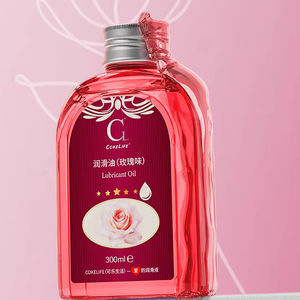 Huile de massage biologique à la rose CokeLife 130ML en gros, marque privée, non grasse, pour le corps, le spa et les massages intimes - Product Image 1