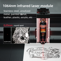 Лазерный гравировально-резательный станок DAJA D5 Pro: высокоточный лазерный гравер для металла, дерева, кожи, акрила