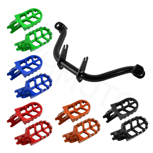 YHMOTO Footrest <b>Bracket</b> Fußrastenträger Support Strut Strebe Reinforced CNC Parts for Simson S50 S51 S53 Moped Scooter - Product Image 4