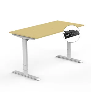 Custom Wholesale Electric Office Standing Adjustable Height Desk Computer Desk For India