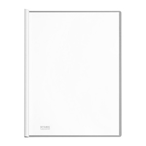 A4 Waterproof Transparent Pull-out Clip <b>Folder</b> 40 60 80 Sheets Office Student Exam <b>Document</b> Organizer - Product Image 2