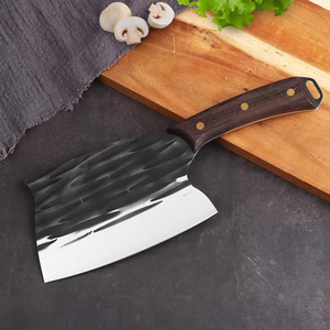 En stock Petit couteau de boucher pratique de <span class=keywords><strong>6</strong></span> pouces Couteau de boucher de cuisine en acier inoxydable forgé à la main - Product Image 6