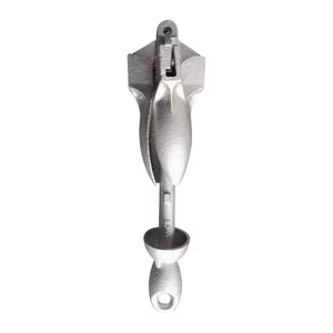 Ancre de bateau en acier, ancre à griffes pour yacht - Product Image 1