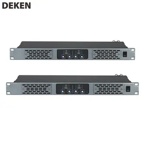 DEKEN DA-4400 nouveau arrivé 4*400W avec amplificateur de puissance DSP 1U amplificateur de puissance professionnel de classe D de haute qualité pour scène