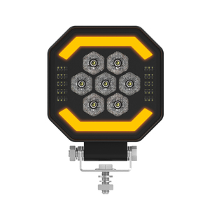 Многофункциональный светодиодный рабочий фонарь с белым светом, сигнальной лампой, передними/задними габаритными огнями, одобренный сертификатом ECE - Product Image 1