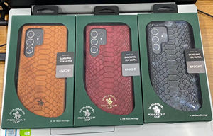 Nueva tendencia Polo Knight Cocodrilo Textura cuero Nuevo estuche para Samsung S24 Ultra Hard Cover - Product Image 4