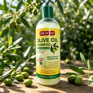 Champú hidratante con proteínas de aceite de oliva al por mayor, limpieza profunda para cabello seco y dañado, crea tu propia etiqueta personalizada - Product Image 5