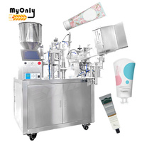 Prix de la machine de remplissage et de scellage de tubes cosmétiques de table MY, double couleur, pour dentifrice
