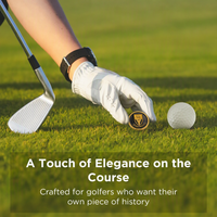 PRIMUS GOLF – Marqueur de balle de golf vintage en métal durable, émaillé, gravé, personnalisé, pour club de golf, cadeau de collection
