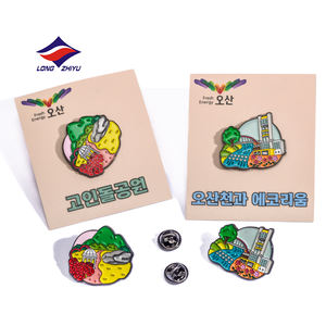 Longzhiyu, usine de fabrication de badges en métal sur mesure depuis 20 ans, badges de nom vierges, emblèmes, logo personnalisé, badge personnalisé - Product Image 4