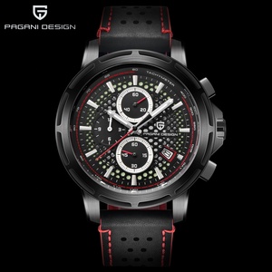 นาฬิกาข้อมือ PAGANI DESIGN 1641 แฟชั่นลำลอง สปอร์ต สำหรับผู้ชาย คุณภาพสูง ระบบควอตซ์ ตัวเรือนโลหะ สายหนัง แบรนด์ดัง เครื่องญี่ปุ่น - Product Image 3