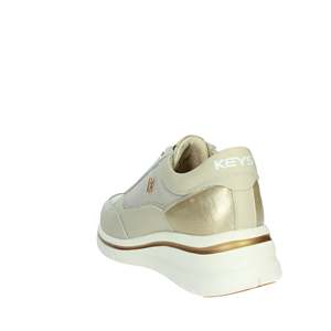 Chaussures plates Keys Donna Slip On K 10601 Beige Oro pour femmes, taille 38 - Product Image 2