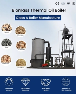 Chaudière industrielle à mazout thermique, alimentée au charbon, aux déchets de bois et aux biomasses - Product Image 4