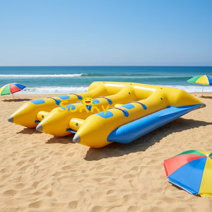 Juguete Acuático Inflable de Verano, Pescado Volador, Juego Acuático al Aire Libre, Bote Inflable Tipo Banana, Juguete Acuático Remolcable para <span class=keywords><strong>Alquiler</strong></span> - Product Image 2