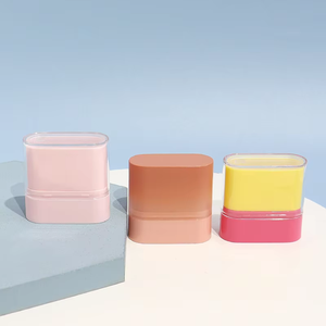 Yueshunxing rỗng 6G 10g Kem chống nắng dính tròn nền tảng Chapstick Ống container Kem che khuyết điểm mỹ phẩm <span class=keywords><strong>Lip</strong></span> Stick container - Product Image 6