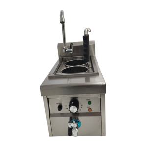 Fabrika Çıkışlı Ticari Mutfak Elektrikli <span class=keywords><strong>2</strong></span> Başlıklı Masaüstü Otomatik Erişte Makinesi İtalyan Erişte Pişirme Oteller Restoranlar - Product Image 2