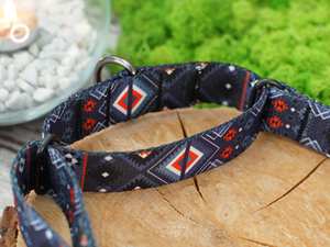 Collar de Perro Personalizado de Terciopelo, Collar Martingale para Galgo, con Lazo Grueso, para Cachorros - Product Image 6