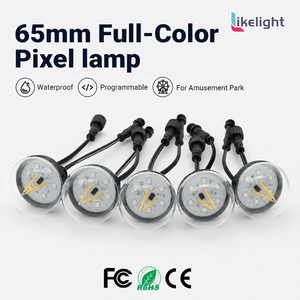Luz Puntual <span class=keywords><strong>de</strong></span> Filamento RGBW Direccionable <span class=keywords><strong>de</strong></span> 65mm, DC24V, UCS2904, 360 Grados, para Equipos <span class=keywords><strong>de</strong></span> Entretenimiento, Proyectos <span class=keywords><strong>de</strong></span> Iluminación <span class=keywords><strong>de</strong></span> Escenarios - Product Image 1