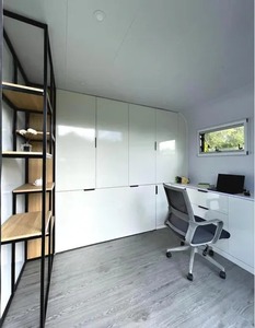 Capsula Spaziale Pieghevole Modulare Minimalista di Alta Gamma, Pod Prefabbricato per Hotel, <span class=keywords><strong>Casa</strong></span> Mobile Compatta per Glamping, Parco, Agriturismo, Resort - Product Image 1