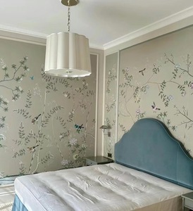 Papel Tapiz Cuadrado Envejecido Pintado a Mano Zhenling para Decoración de Paredes Interiores del Hogar - Product Image 4