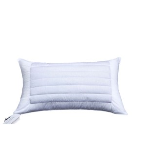 Buckwheat <b>Pillow</b> Core 45x75cm White Rectangle 100 Cotton <b>Neck</b> Support Hotel Use - Product Image 4