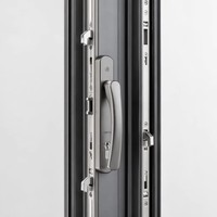 Ventanas Abatibles de Doble Acristalamiento con Marco de Aluminio para el Hogar, Ventana y Puerta Abatibles