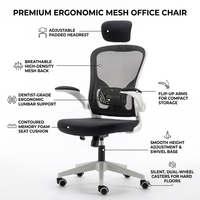 Chaise de bureau pivotante pivotante avec chaise de bureau en métal maillé pour manager Prix d'usine pour bureau