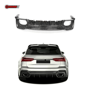 Diffuseur arrière de voiture en fibre de carbone sèche de style PAK à prix compétitif pour pare-chocs Audi RS6 - Product Image 1