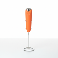 Nouveau design, mousseur à lait automatique puissant et portable, modèle 304, fouet mélangeur en plastique, mini-mousseur, mixeur à main pour café