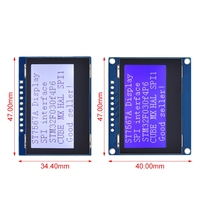 Module LCD SPI 12864 128X64 SPI ST7567A Écran d'affichage graphique COG Carte d'affichage LCM Panneau 128x64 Écran matriciel à points pour Arduino
