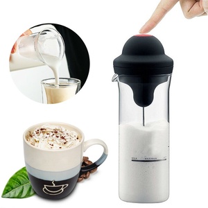Espumador de leche eléctrico, Espumador automático, taza mezcladora doméstica, agitador de leche capuchino - Product Image 3
