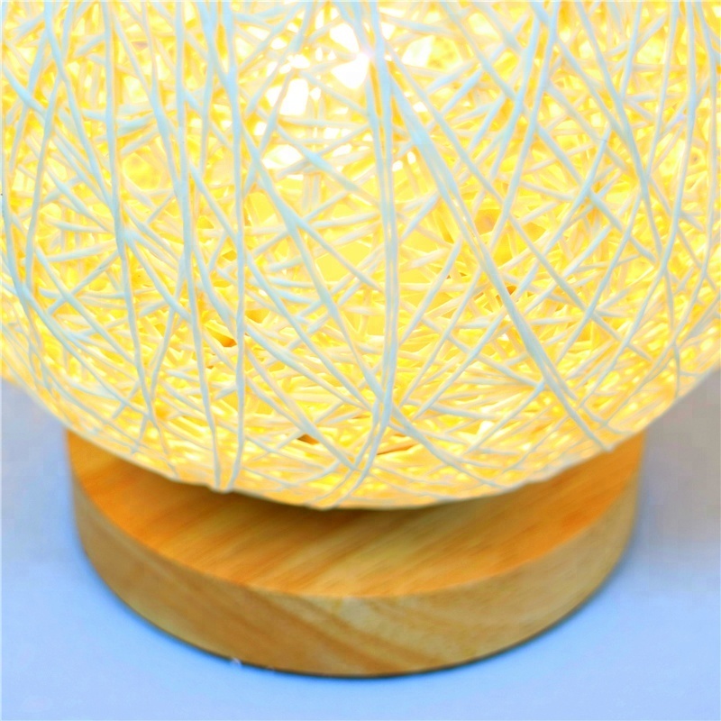 Impermeable Venta caliente mejor venta de productos moderno de Hotel de madera lámpara de escritorio de hadas Luna led