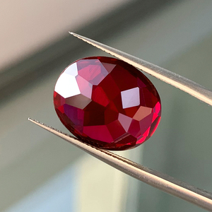 Bán buôn Chất lượng cao lỏng phòng thí nghiệm phát triển đá quý hình dạng hình bầu dục Pigeon máu đỏ <span class=keywords><strong>Ruby</strong></span> phòng thí nghiệm phát triển <span class=keywords><strong>Ruby</strong></span> Stones - Product Image 3