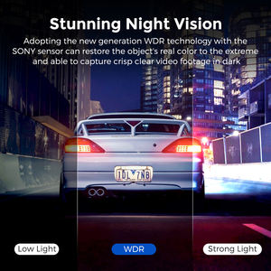 <span class=keywords><strong>Azdome</strong></span> AR09แผงหน้าปัดรถยนต์สีดำ<span class=keywords><strong>4K</strong></span> 9.66นิ้ว, กล้องติดหน้ารถ GPS เปิดใช้งาน WiFi บันทึกวิดีโอ DVR กล้องติดรถยนต์กล่องดำยานพาหนะสูง - Product Image 3