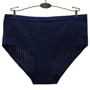 Culottes pour femmes en coton antibactérien tricoté, taille haute, grande taille, sous-vêtements - Product Image 2
