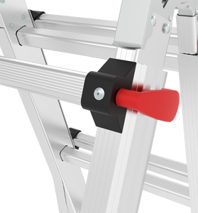 GS Thang 3 Bậc Bằng Nhôm Hai Mặt Thang Gấp Gọn Gia Dụng Khổng Lồ Nhỏ Bản Lề Thang Nhỏ Tiện Dụng - Product Image 6