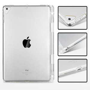 Coque de protection transparente antichoc 360° mate et fine en TPU pour <span class=keywords><strong>Apple</strong></span> <span class=keywords><strong>iPad</strong></span> <span class=keywords><strong>Pro</strong></span> 10,5 pouces <span class=keywords><strong>2017</strong></span>/2019/<span class=keywords><strong>iPad</strong></span> Air 3 avec support pour stylet - Product Image 2