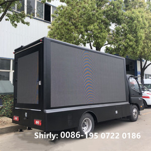 Foton 3 bên đầy đủ màu sắc <span class=keywords><strong>LED</strong></span> camiones kỹ thuật số <span class=keywords><strong>LED</strong></span> biển quảng cáo xe tải để bán trong <span class=keywords><strong>Mexico</strong></span> - Product Image 4