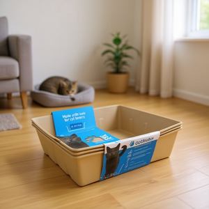 Lettiera biodegradabile per gatti Yommy 42x35x11cm, ecologica - Product Image 2