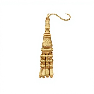Fil de bullion, fil de Mylar, pompons, garniture en strass, durable, crocheté, taille personnalisable DADA TAO-BT-807 pour vêtements et décoration intérieure - Product Image 5