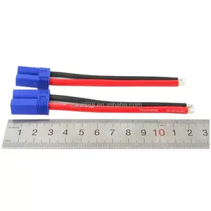 Werkseitig 2-poliges EC2 EC3 EC5 EC8-Buchsenkabel für RC-Auto hubschrauber Lithium-Polymer-Batterie - Product Image 3