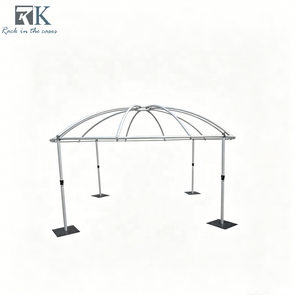 Low Price Pipe and Drape <b>Stand</b> Aluminum Pipe and Drape Frame Adjustable <b>Backdrop</b> <b>Stand</b> - Product Image 1