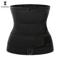Ningmi-ceinture amincissante pour le ventre et la taille, vêtement enveloppant pour le corps, taille haute, amincissant, à trois sangles, entraîneur de taille