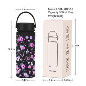 Nouvelle gourde sport isotherme portable en acier inoxydable 2026, personnalisable avec impression, pour l'extérieur, avec corde de transport - Product Image 5