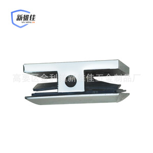Xinxiongjia <b>Square</b> Zinc Alloy Glass Clamp <b>Mirror</b> Finish Wall Mount For Shower Door - Product Image 4