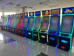 USA phổ biến nhất 43-inch cong màn hình cảm ứng máy chơi game cuối cùng firelink Board dọc cấu trúc bằng gỗ cho phòng trò chơi - Product Image 3