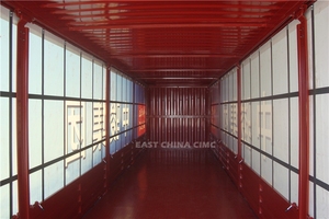 Semi-<span class=keywords><strong>remorque</strong></span> à rideaux latéraux coulissants à 3 essieux et 12 roues pour le transport de marchandises en vrac, 40 tonnes, 55 tonnes, rideaux latéraux, <span class=keywords><strong>remorque</strong></span> de camion pour conteneurs de 40 pieds - Product Image 6